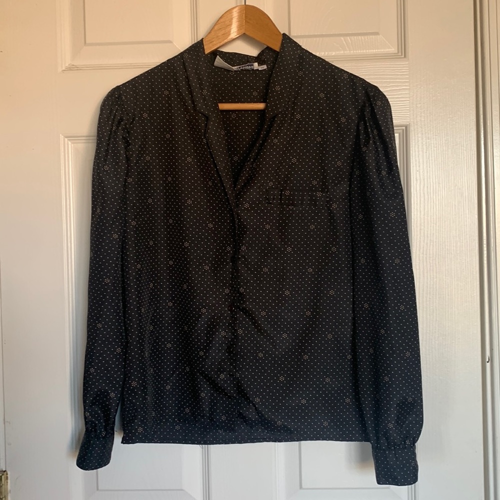 Vintage Personal Petites Button Shirt
